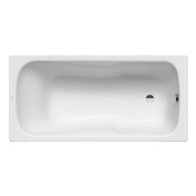 Kaldewei Dyna Set baignoire tôle d'acier rectangulaire 160x70x43cm blanc