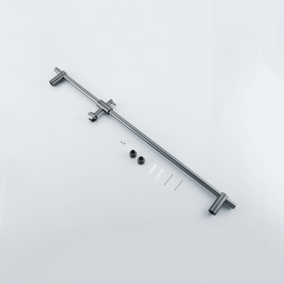 Fortifura Calvi Glijstang - 90cm - glijstuk - PVD - geborsteld gunmetal (antraciet)