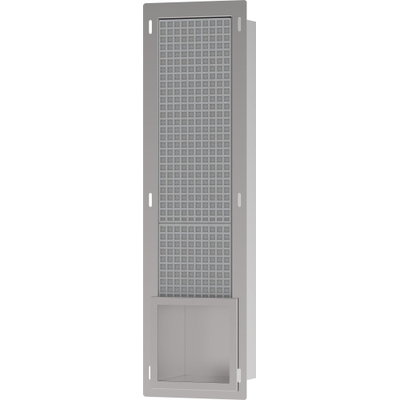 Hansgrohe XtraStoris Original Toiletrolhouder - voorraad 6 rollen - brushed stainless steel