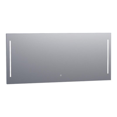Saniclass spiegel Deline - 160x70cm - verlichting - aluminium
