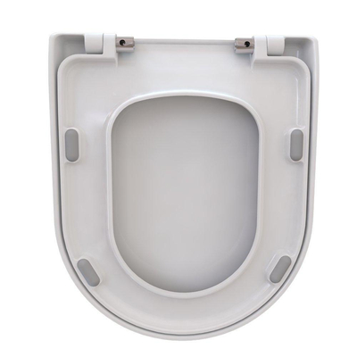Saniclass Abattant WC déclipsable et frein de chute blanc pour cuvette Villeroy & Boch Subway 2.0 avec kit de fixation blanc alpin brillant