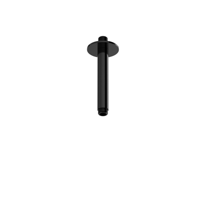 Hotbath Ace Tube de plafond - 15cm - rond - Noir poli PVD