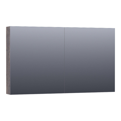 BRAUER Impress Deluxe armoire de toilette – 119 x 70 x 15 cm – LED directe – Driftwood
