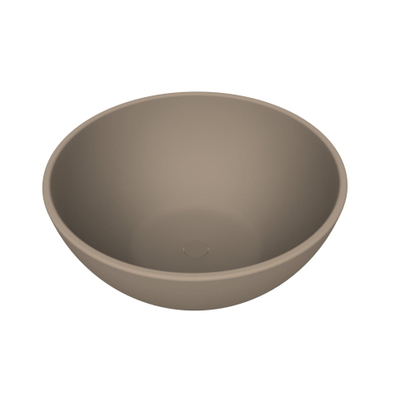 Arcqua Prince vasque - à poser - ronde - 38cm - mat truffe