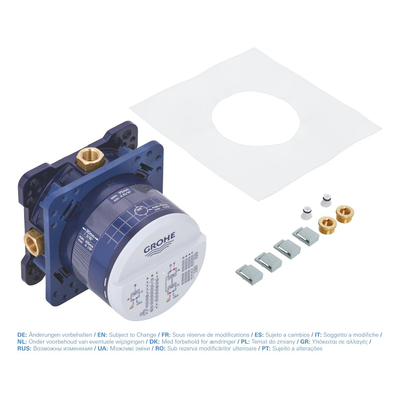 Grohe Rapido SmartBox Universel Pièce à encastrer 3 sorties 2 arrivées dessous profondeur 1/2" SECOND CHOIX