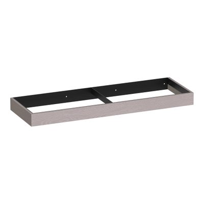 BRAUER Amaze meuble sous-lavabo 140 avec support de suspension intégré Timber Greige