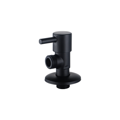 Fortifura Calvi stopkraan G1/2 - mat zwart OUTLETSTORE