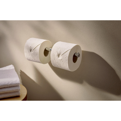 Hansgrohe AddStoris S dubbele closetrolhouder chroom