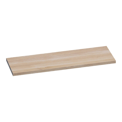 BRAUER Ocean Medium plan vasque - 140x46x4cm - lamelles chêne blanc