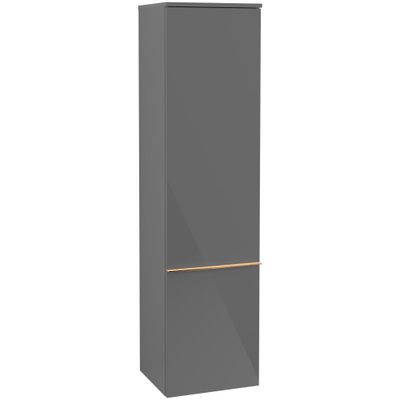 Villeroy & Boch venticello Armoire colonne 40.4x154.6cm Glossy grey