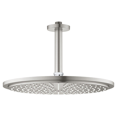 Grohe Rainshower Cosmopolitan 310 Hoofddouche - 31cm - 1 straalsoort - plafondarm 14.2cm - Supersteel (RVS)