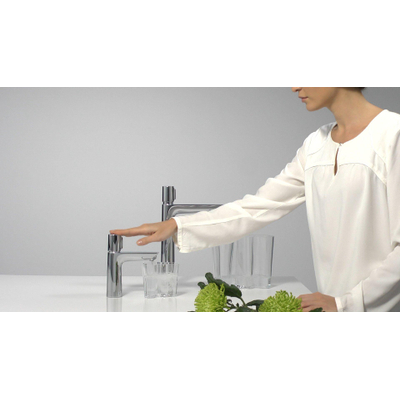 Hansgrohe Talis select e 1 greeps wastafelkraan - 110 zonder afvoer - hoogglans chroom