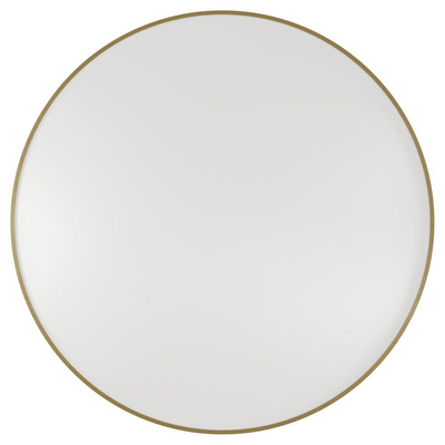 Haceka Deco miroir - 60x60cm - rond - or brossé