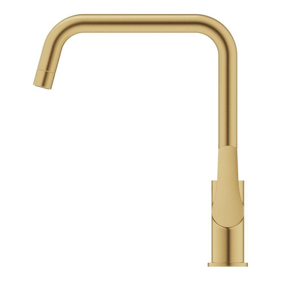 GROHE Eurosmart keukenkraan hoge uitloop - 28mm - geborsteld cool sunrise (goud)