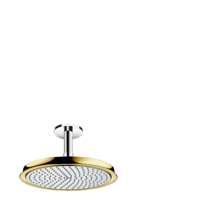 Hansgrohe Raindance Classic Air pomme de douche 27cm incluant raccord plafond chrome