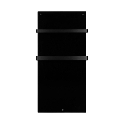 Eurom Sani 1000 Comfort Badkamerkachel - 127x55x5cm - wifi - 1000watt - glas zwart