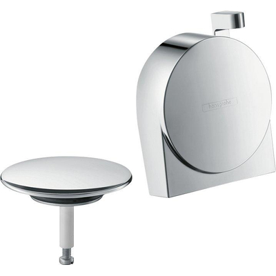 Hansgrohe Exafill S Afbouwdeel S - badvul- overloop- en afvoergarnituur - hoogglans chroom
