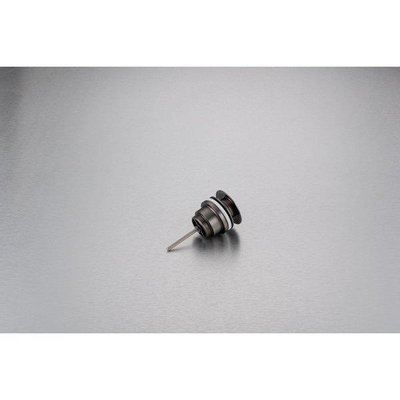 Fortifura Calvi Afvoerplug - klikwaste - PVD - geborsteld gunmetal (antraciet)