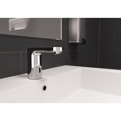 Hansgrohe Vernis Blend wastafelkraan elektr. 230V koud water - hoogglans chroom