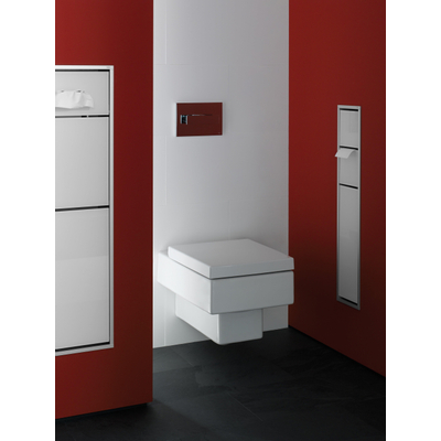 Emco Asis 150 module de WC encastrée chrome/blanc