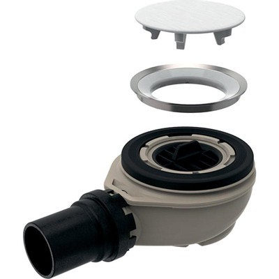 Geberit Setaplano Siphon pour baignoire/receveur de douche H11.5xL16.3cm 90cm
