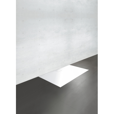 Villeroy & Boch Architectura Metalrim douchebak acryl rechthoekig - 180x80x1.5cm - White Alpine (glans wit)