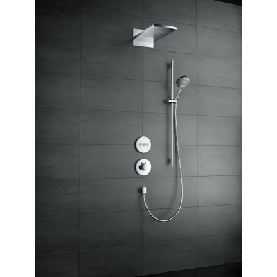 Hansgrohe Raindance Select S Doucheset - 120 - 3jet - met Unica S Puro - glijstang 90cm - hoogglans chroom