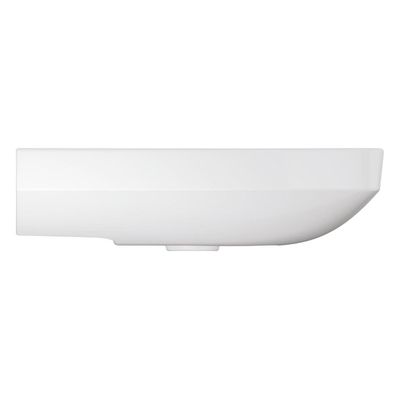 Grohe Euro Ceramic Wastafel - 60x47cm - met kraangat - zonder overloop - alpine wit