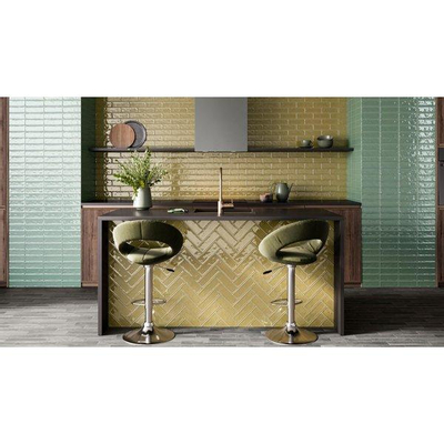 ÉCHANTILLON Meilleure achat Carrelage mural Kendal - 6.5x20.2cm - 8mm - Laurel Brillant
