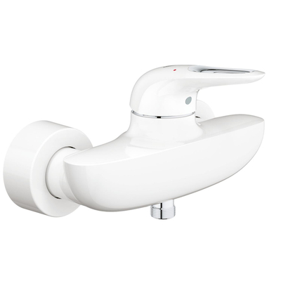 GROHE Eurostyle New mitigeur de douche sans inverseur avec raccords blanc