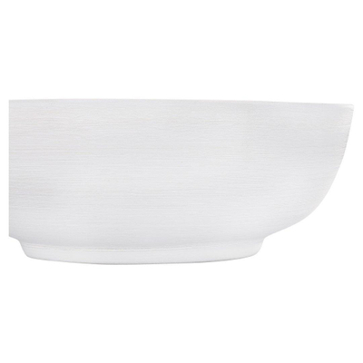 Differnz Shine vasque 40x40x13.5cm céramique or/blanc