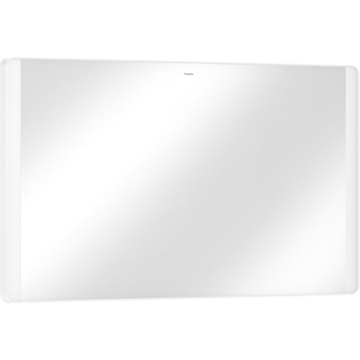 Hansgrohe Xarita Lite Q Miroir - 120x70cm - éclairage led - Vertical - interrupteur mural - Blanc mat