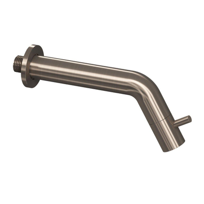 INK Robinet lave-mains - 18cm - encastrable - réductible - laiton nickel brossé