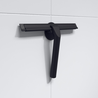 FugaFlow Efficiente Acces Glaswisser - 22cm - mat zwart