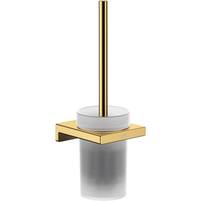 Hansgrohe AddStoris Q Closetborstelgarnituur - wandmontage - goud