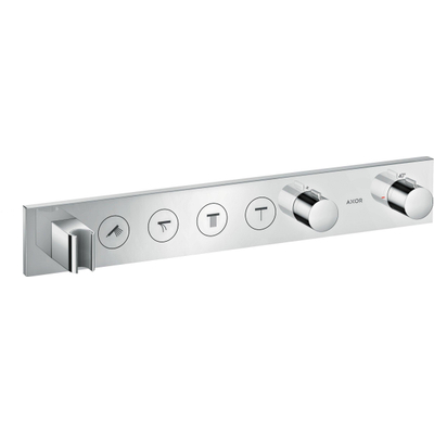 AXOR ShowerControl Partie apparente pour élément encastré module de thermostat pour 4 fonctions 59,8x90cm chrome