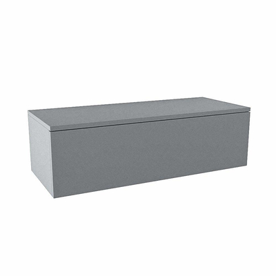Mondiaz ALAN MODULE Wastafelonderkast - 100x41x30cm - 1 lade - push to open - Plata
