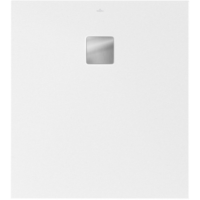 Villeroy & Boch Excello douchevloer - 100x90cm - met antislip polyurethaan/acryl - White Alpine (glans wit)