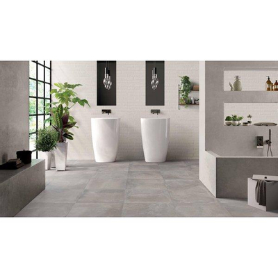 SAMPLE Emil Kotto Xl Carreau de sol et de mur 80x80cm 10mm rectifié R10 grès cérame Cenere