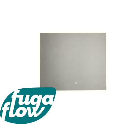 FugaFlow Eccelente Arredo badkamerspiegel 80x70cm met indirecte LED verlichting en touch schakelaar - Black Friday -