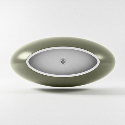MONDIAZ FLOAT Baignoire îlot - 170x80cm - Armée