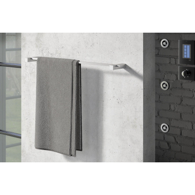 Zack Carvo Porte-serviettes - 66cm - simple - inox brossé