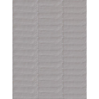Emil Total Brick Carreau mural 6x24cm 10mm Grigio
