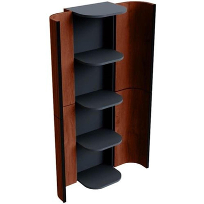 Mondiaz KURVE colonne - 160cm - 4 portes - Ruby