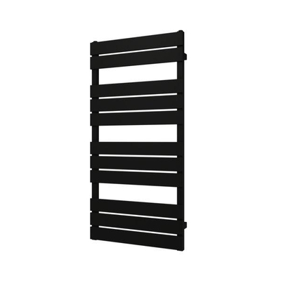 Plieger Genua designradiator horizontaal 1120x550mm 558W mat zwart