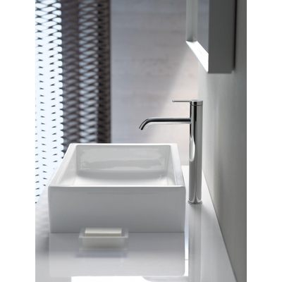 Duravit Vero air Opbouwwastafel - geslepen - zonder kraangat - zonder overloop - 60x38cm - met wondergliss - inclusief bevestiging - wit