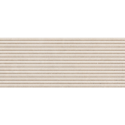Cifre Ceramica Borneo wandtegel - 30x75cm - gerectificeerd - Betonlook - Sand decor mat (beige)