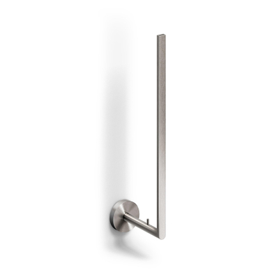 Clou Flat porte-rouleau de réserve 4,8x30,6cm pour 3 pièces inox brossé