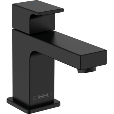 Hansgrohe Vernis Shape 1-gats toiletkraan - 70 zonder waste - voor koud water - voorsprong 9.2cm - mat zwart