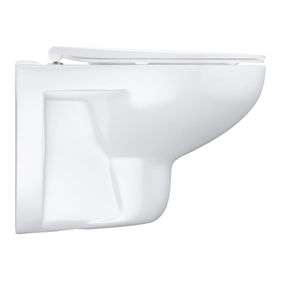 GROHE solido bau wall closet deep flush rimless 36.8x53.1cm 6/3l incl seat white